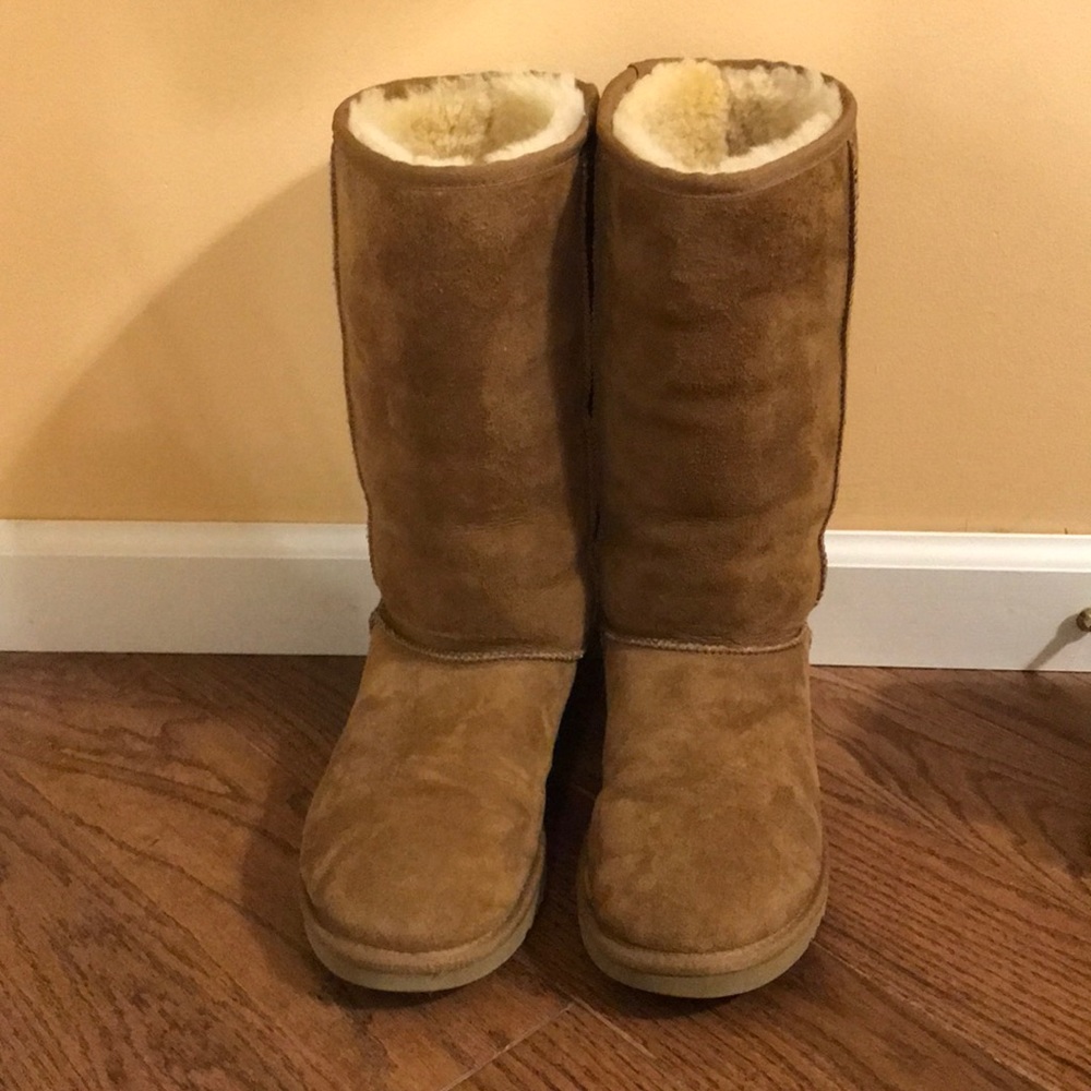 Tall Chestnut Ugg Boots